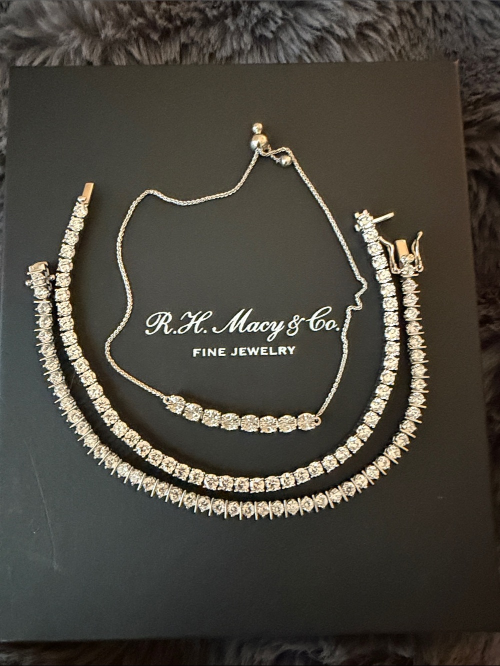 Sterling Silver Tennis Bracelets